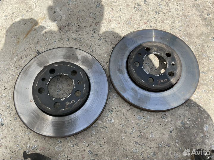 Диски тормозные передние skoda octavia