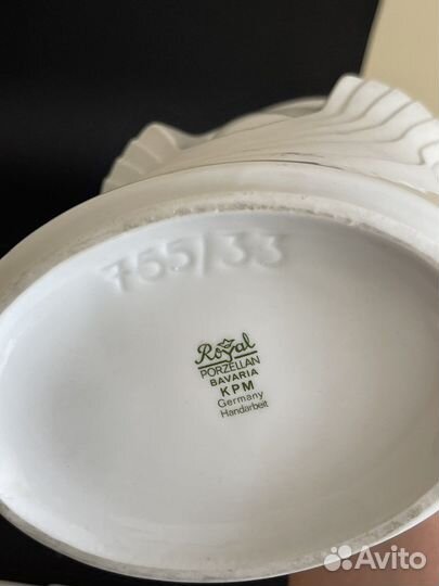 Ваза бисквитный фарфор германия