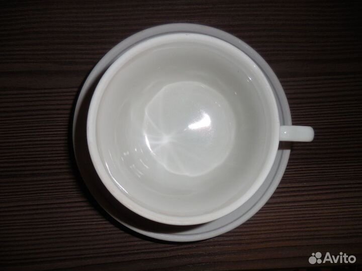 Фарфоровый Качественный Чайный Сервиз на 6 Персон