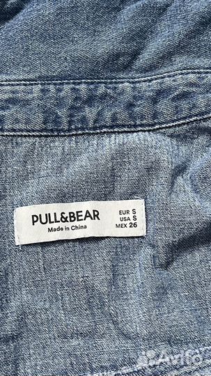 Рубашка джинсовая