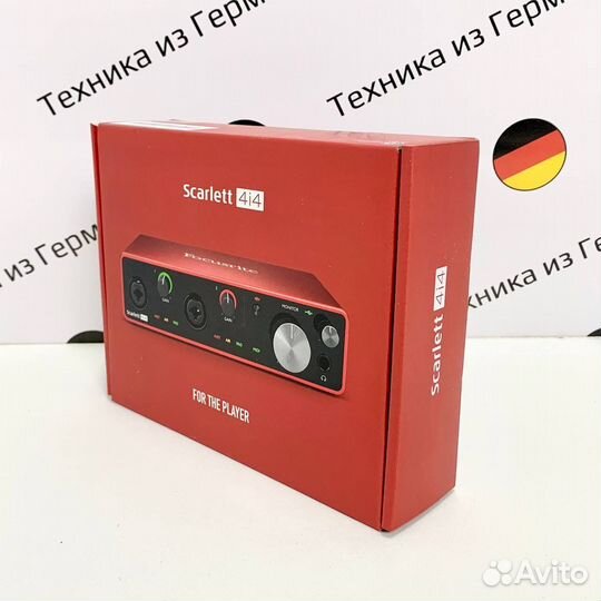 Звуковая карта Focusrite Scarlett 4i4 3rd Gen