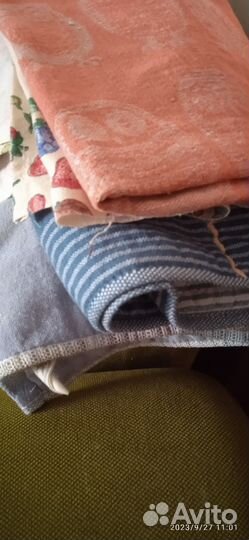 Ткани для рукоделия СССР, бу