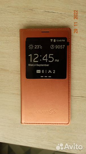 Чехол алюминиевый (чехол -книжка) для Samsung s5