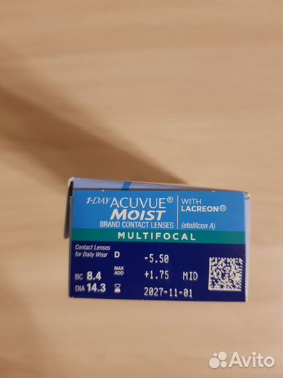 Продаю контактные линзы