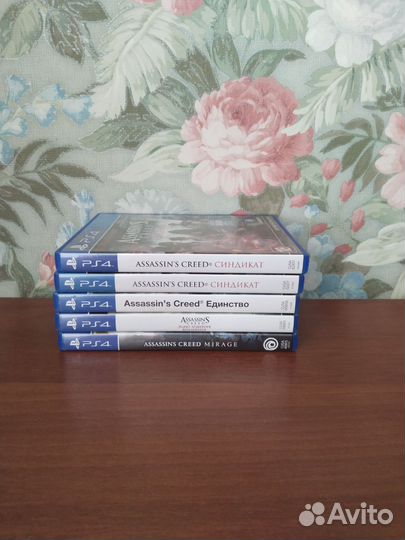 Серия игр assassins creed ps4
