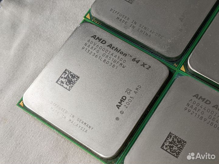 Процессоры AMD Athlon 64 x2
