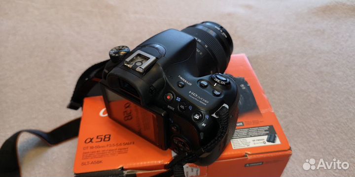 Зеркальный фотоаппарат sony A58K