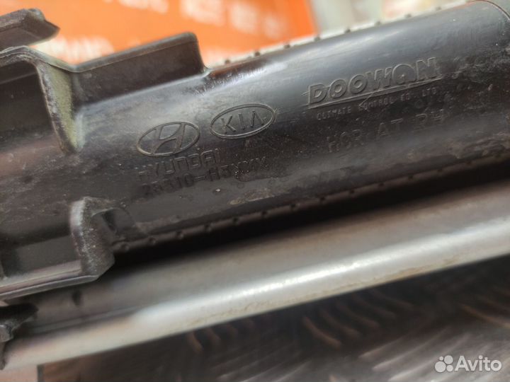 Радиатор двигателя (двс) Hyundai Solaris 2 2017-Нв