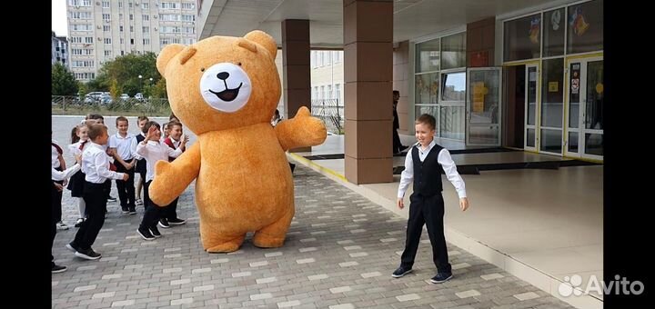 Ростовые куклы, панда, белый мишка и мишка тэдди