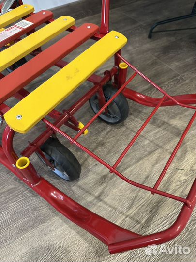 Детские санки коляска nika