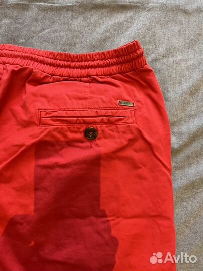 Штаны мужчкие красные 50 размер Iceberg