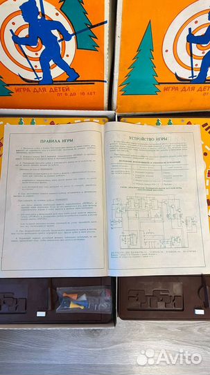 Настольная игра электронный биатлон элби СССР