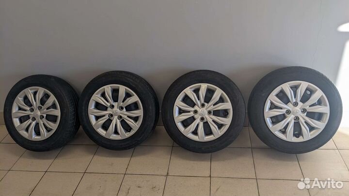 Колеса в сборе r15 Солярис, Рио