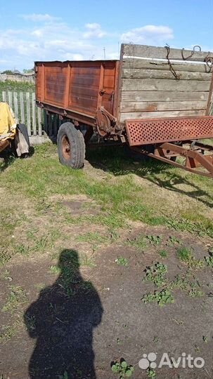 Телега одноосная тракторная