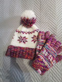 Шапка, перчатки