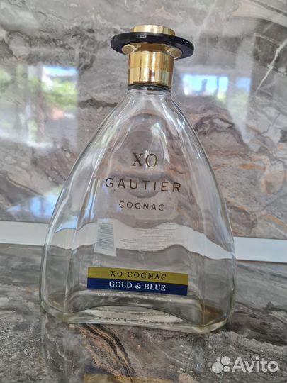 Бутылки от французского коньяка