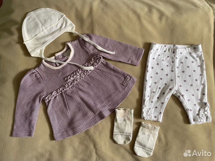 Детские вещи для новорожденных на девочку пакетом