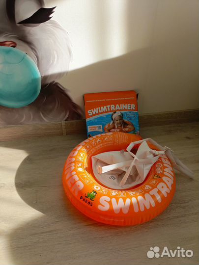 Круг для плавания swimtrainer оранжевый