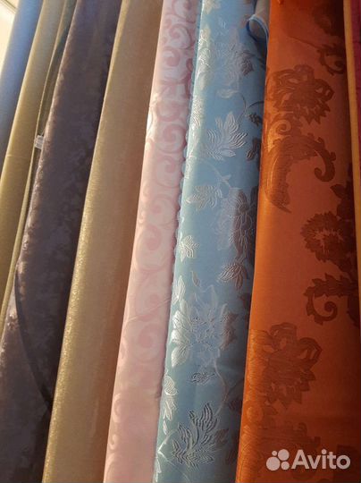 Тюль и портьеры готовые и метражом