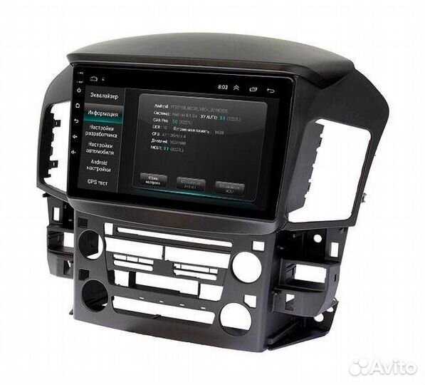 Toyota harrier 97-03 андроид магнитола новая