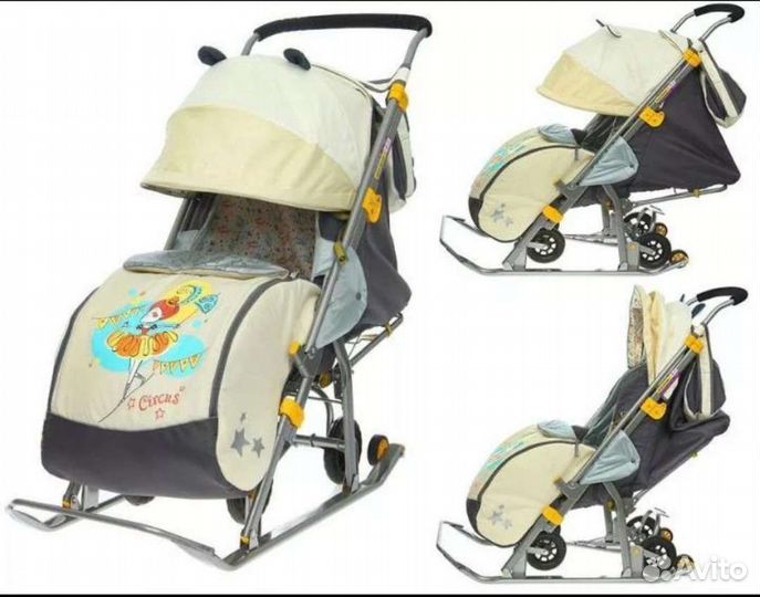 Коляска санки