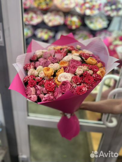 Букет, кустовая роза