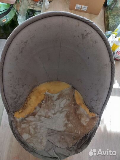 Кресло пуфик