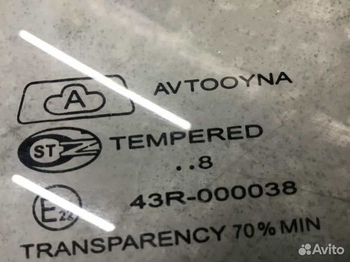 Стекло кузовное глухое левое Daewoo Matiz 2001