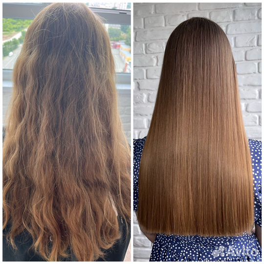 Кератин ботокс волос