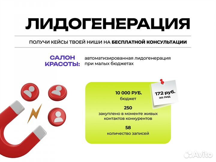 Лидогенерация (клиенты конкурентов)