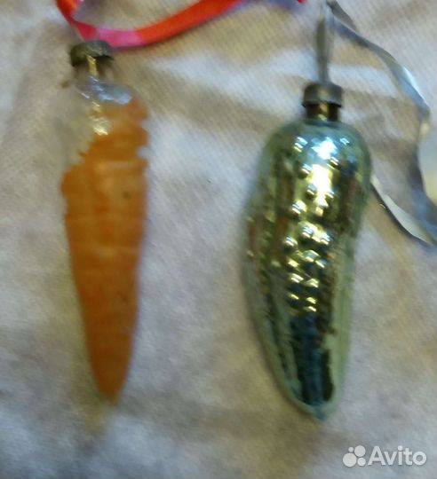 Елочные игрушки СССР