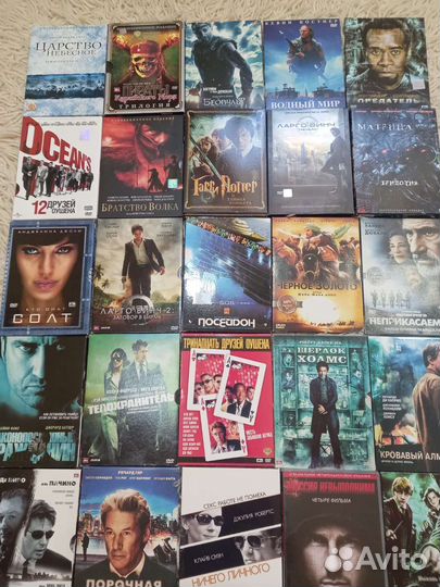 Коллекция фильмов на DVD