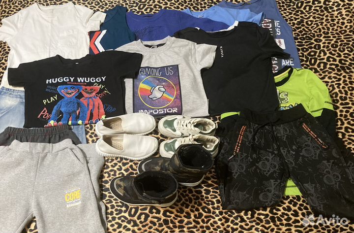 Вещи пакетом на мальчика 7-8 лет