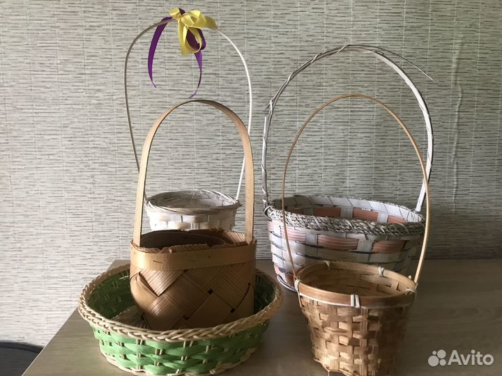 Плетёные корзинки