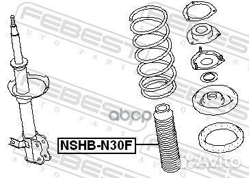 Пыльник переднего амортизатора (nissan R-nessa N30