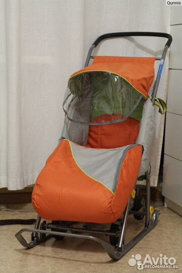 Санки-коляска nika - тимка 2 универсал (Т2У)