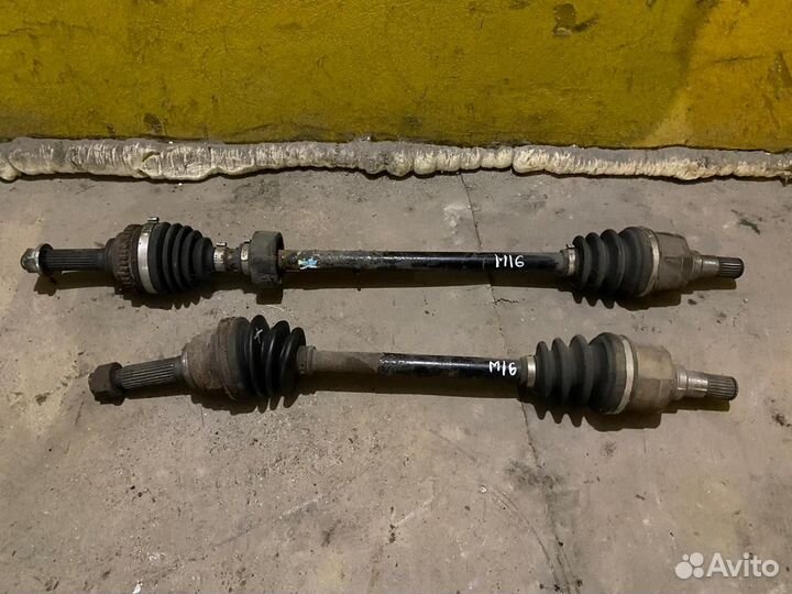 Полуось (привод) передний Chevrolet Lanos