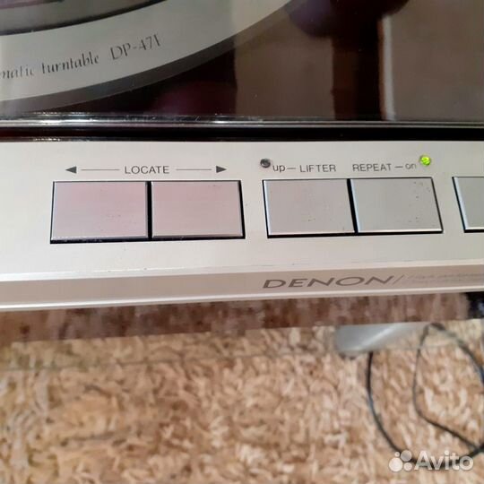 Проигрыватель винила Denon DP-47F Quartz