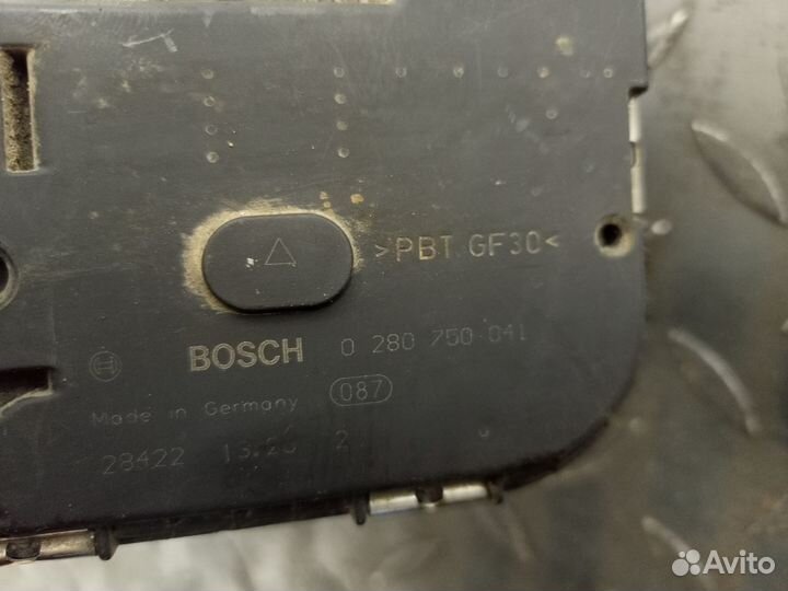 Заслонка дроссельная электрическая для Peugeot 607