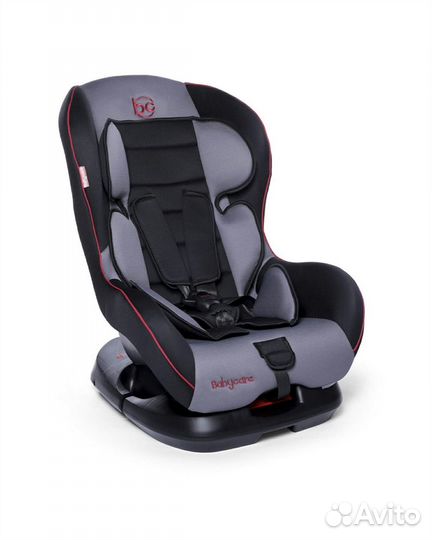 Автокресло BabyCare Rubin, черный/серый 1023