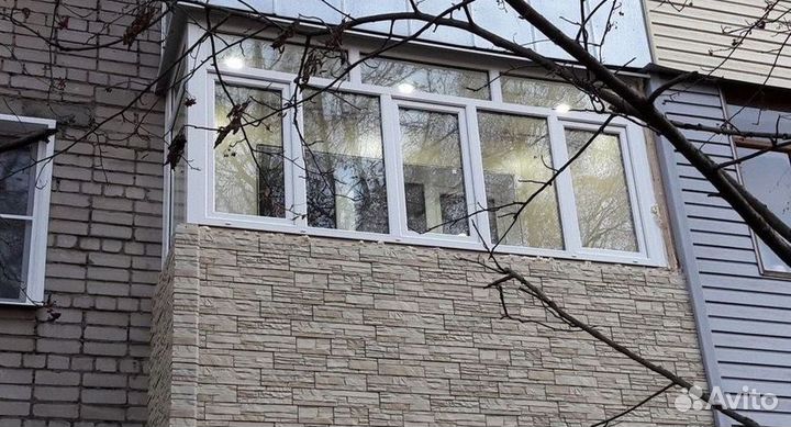 Пластиковые балконы собственное производств