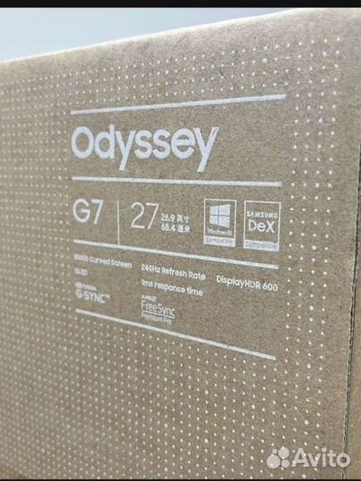 Монитор игровой Samsung c27g75tqsi новый