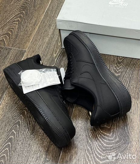 Кроссовки nike air force 1 черные