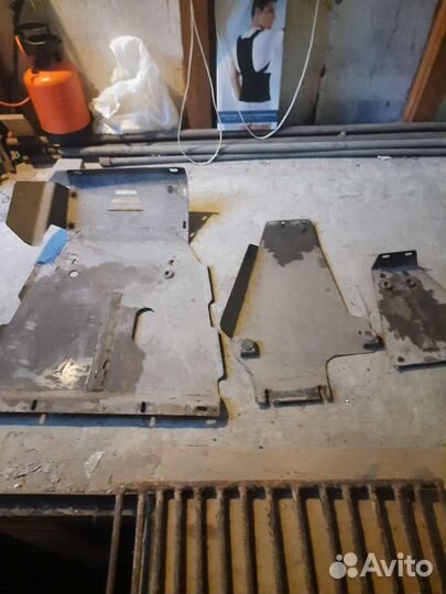 Защита двигателя,коробки, раздатки 3мм.нивышевроле