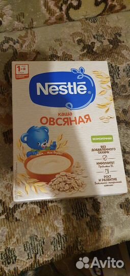 Детские каши безмолочные Nestle