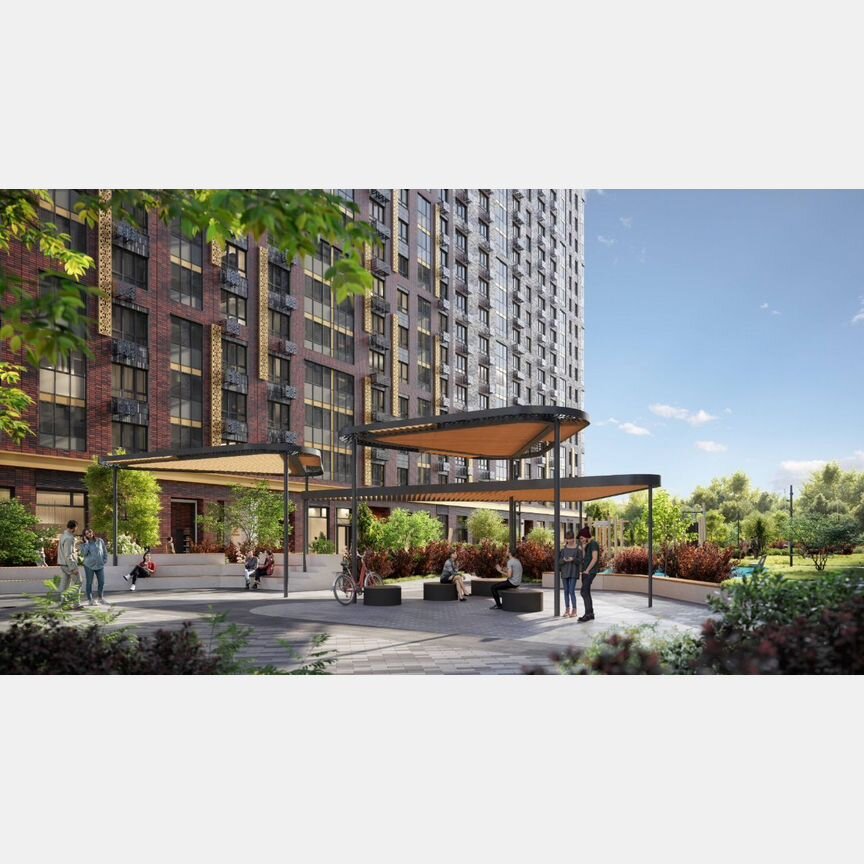 2-к. квартира, 57,1 м², 15/18 эт.