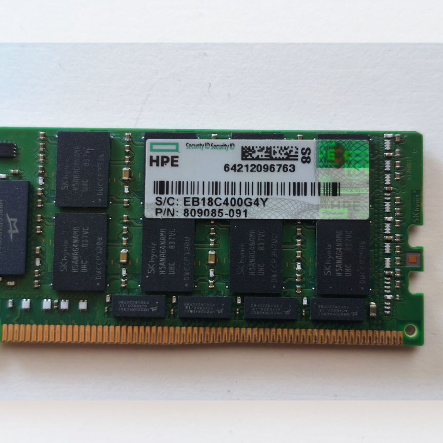 [809085-091] 64 Gb 2400 4drx4 Lrdimm Hpe Склад 1 Шт 809085-091
