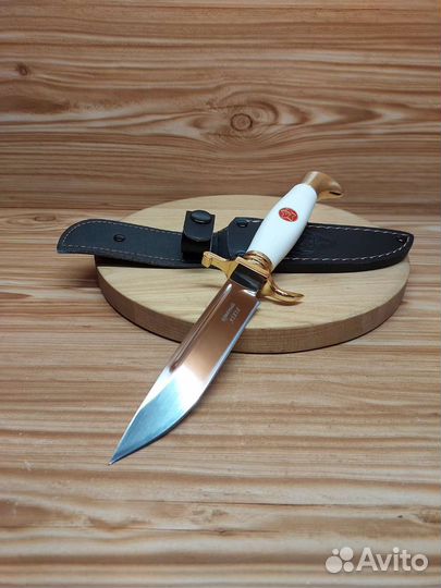 Нож финка нквд белый