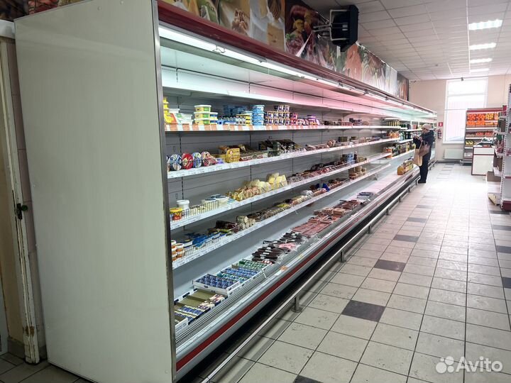 Витринные холодильные горки