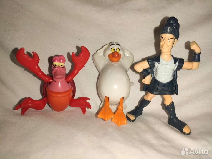 Игрушки из Макдоналдса (цены разные)